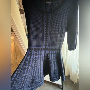 Nina Leonard long sleeve sweater dress